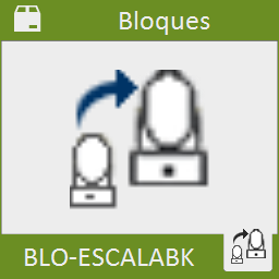 Modifica el factor de escala de todas las inserciones de bloque seleccionados.