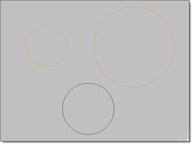 Dibuja círculos concéntricos indicando la distancia entre los mismos.