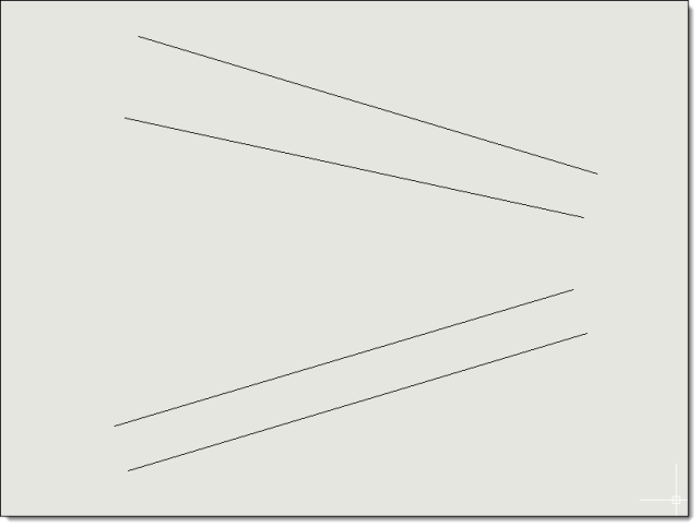 Indica si 2 entidades de línea o arco son o no paralelas.