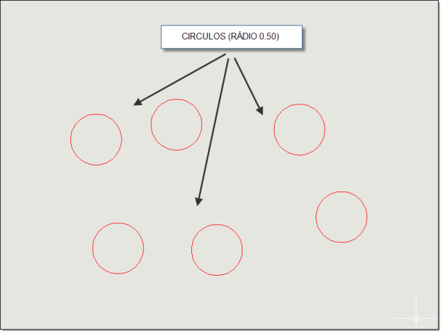 Convierte entidades de punto en entidades de circulo.