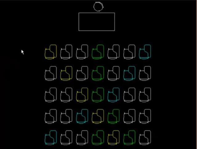 Permite seleccionar rápidamente entidades de un determinado color.