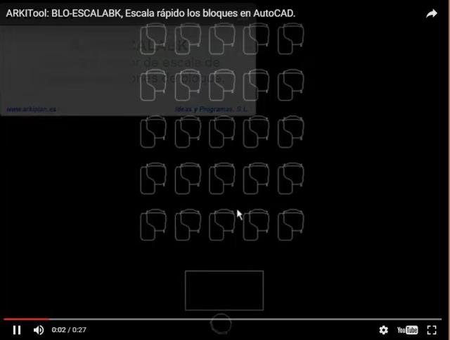 Modifica el factor de escala de todas las inserciones de bloque seleccionados.