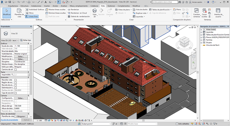Herramienta PIM Hispalyt en Revit