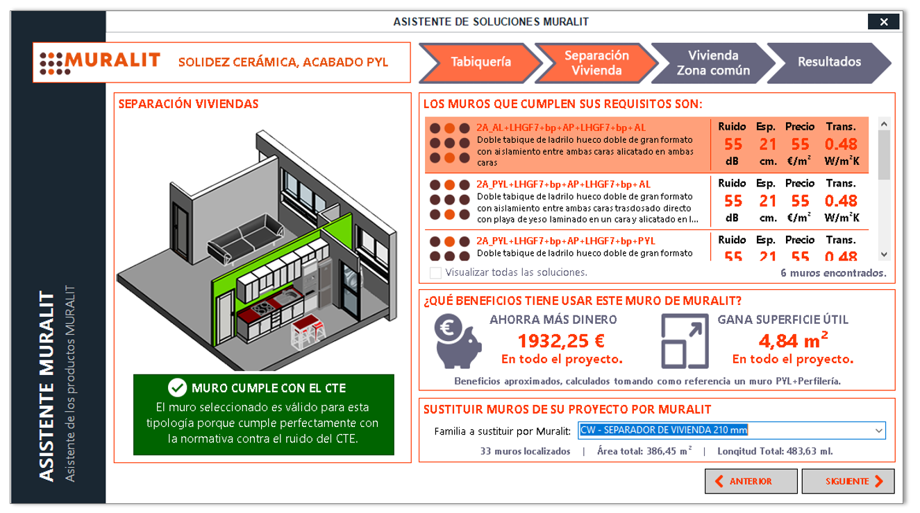 Herramienta PIM Muralit en Revit